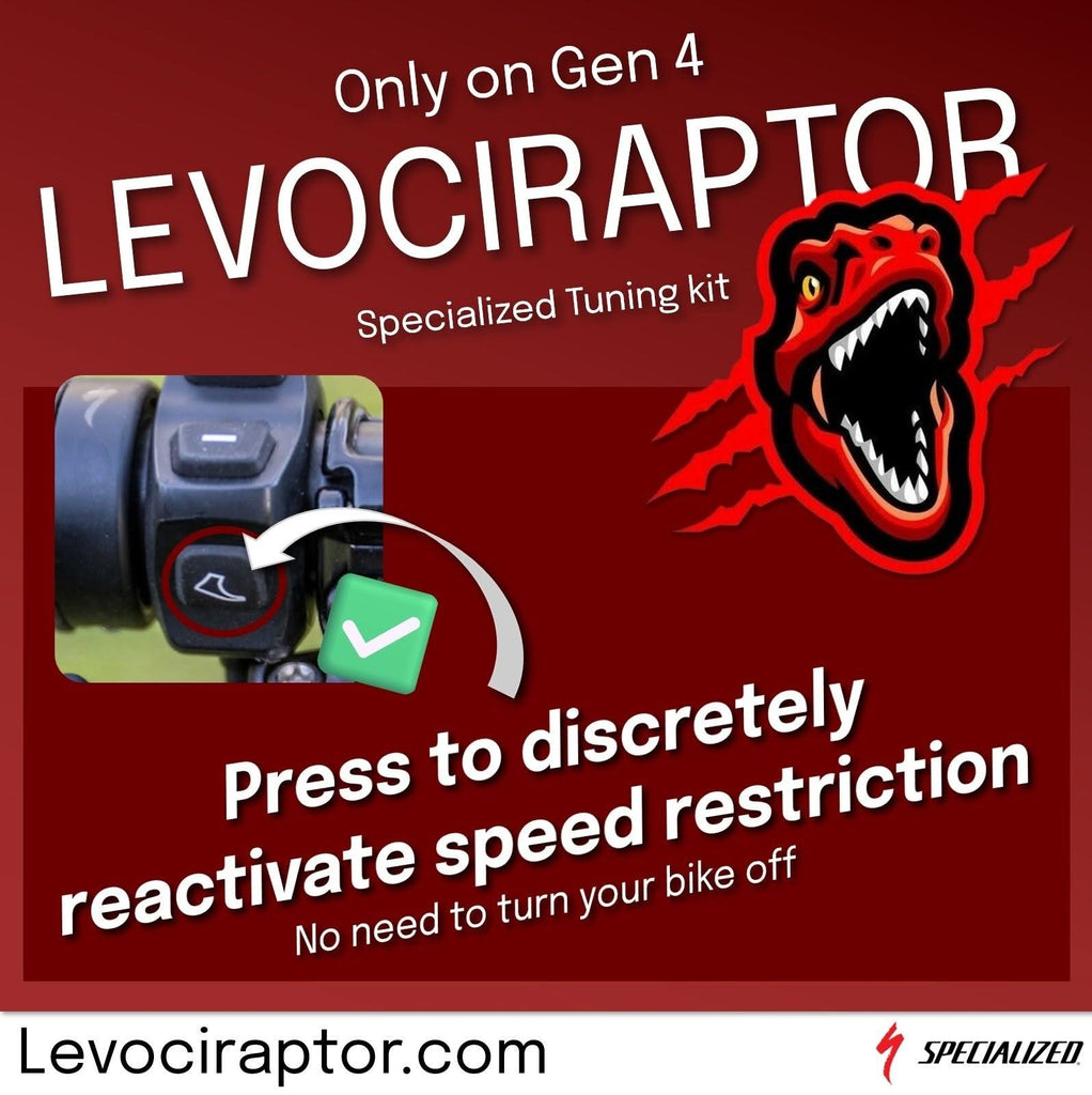 Levociraptor Gen 4 for Specialized 3.1 Motor E-Bikes